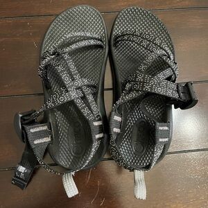 Chaco Girl’s Black Sandals, Size 2